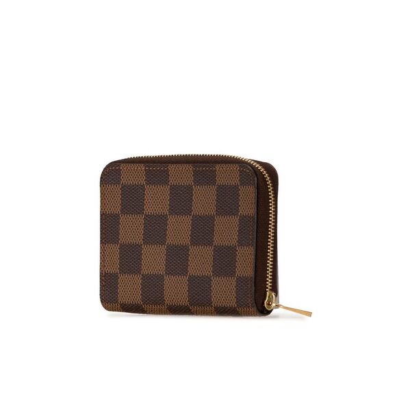 Pre Loved Chanel Louis Vuitton Damier Ebene Zippy Coin Purse Wallet - Picture 2 of 7